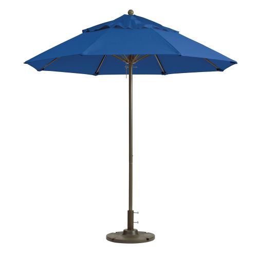 Grosfillex® Fiberglass Windmaster Umbrella, 7.5 Feet, Pacific Blue